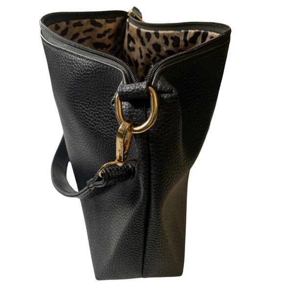 Black Leather GUCCI Crossbody Bag Shoulder Bag - Picture 7 of 16